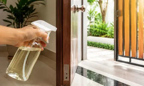 Xịt giấm quanh cửa để làm gì mà nhiều người làm theo?
