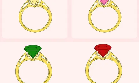 Trắc nghiệm tâm lý: Bạn thấy mẫu nhẫn đá quý nào không hợp với mình nhất?