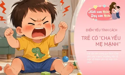 Trẻ lớn lên trong nhà "Cha yếu, mẹ mạnh" có 4 điểm yếu về tính cách, không sửa ngay sẽ hại con