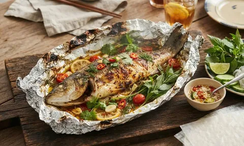Cách làm cá nướng giấy bạc ngon