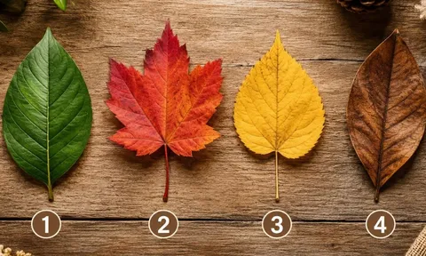 Chọn 1 chiếc lá bạn thích nhất để xem điều gì đã đến lúc bạn nên buông bỏ