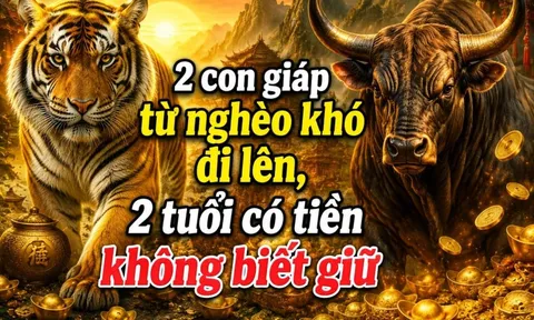 2 con giáp từ nghèo khó đi lên, 2 tuổi có tiền không biết giữ