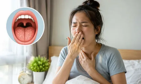 Ngủ dậy thấy khô miệng hãy chú ý điều này
