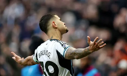 Newcastle và canh bạc 74 triệu bảng thay thế Bruno Guimaraes