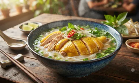 Cách nấu phở gà ngon tại nhà