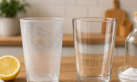 Cốc thủy tinh bị đục cũng đừng vội bỏ đi, đây là cách giúp cốc trong veo trở lại