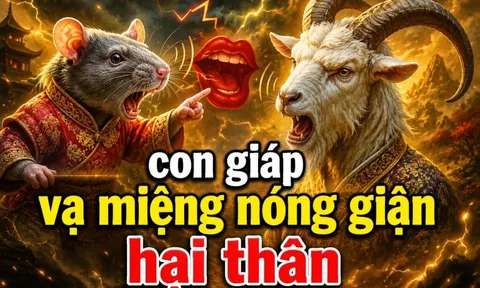 Nóng giận hại thân: 4 tuổi cuối năm 2026 dễ gặp họa vì Vạ Miệng