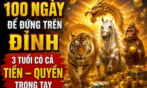 Kể từ 1/8: 3 con giáp thoát khổ đời sang trang