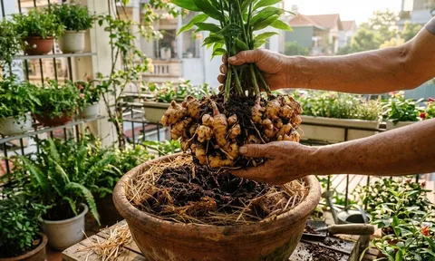 Trồng gừng muốn củ to, đẻ kín chậu: Chỉ cần nhớ 5 mẹo này