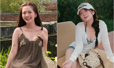 "Nữ sinh" mặt trẻ măng có đôi mắt to tròn hot khung giờ vàng VTV, được yêu chiều khi làm vợ trai đẹp 1m83