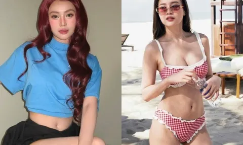 Ngọc nữ showbiz U40 vẫn đẹp như tượng tạc, chuộng váy ngắn, áo hở eo tôn vóc dáng gợi cảm