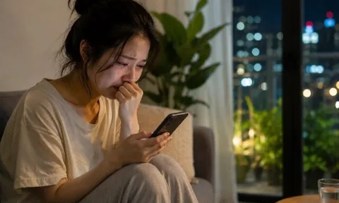 1 giờ sáng nhắn tin cho chồng cũ “em nhớ anh”, đọc tin anh hồi đáp, tôi bật cười