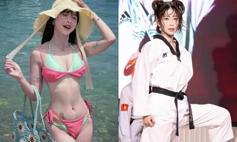 Nữ võ sĩ gây hoa mắt với bikini “tuy 2 mà 1", eo đẹp như tạc tượng nhờ 27 năm tập Taekwondo, giữ kỷ lục khó ai vượt