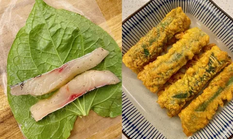 Có phi lê cá rô phi và lá lốt, làm ngay món này, cả nhà đều thích mê