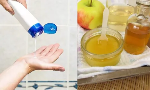 Trộn dầu gội với giấm, có tác dụng đặc biệt, chắc chắn chị em sẽ cần