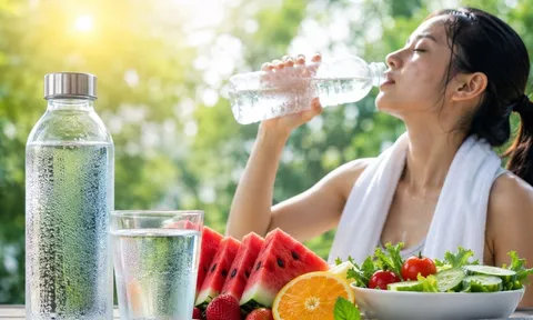 Uống nước đúng cách trong ngày nóng: Điều nhiều người chưa biết