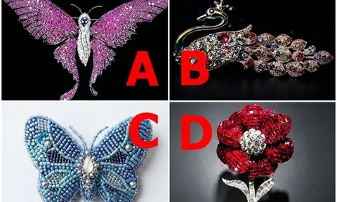 Trắc nghiệm: Chọn 1 chiếc trâm cài áo, biết ngay chồng giàu sang có "đổi vợ" hay vẫn một lòng với bạn