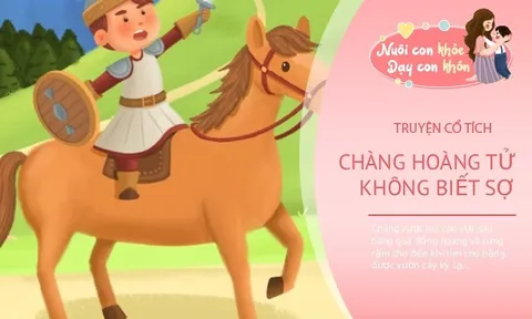 Truyện cổ tích: Chàng hoàng tử không biết sợ