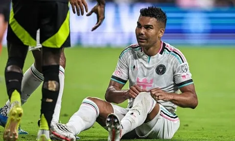 Casemiro phản lưới nhà khiến Miami mất điểm