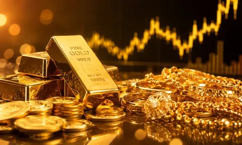 Bảng giá vàng 9999 24K 18K SJC DOJI PNJ hôm nay 2/8/2026