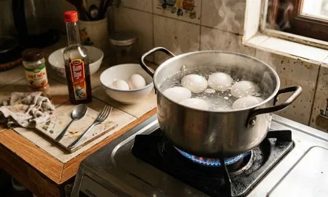 Cách luộc trứng chín tới và mẹo bóc vỏ cực róc