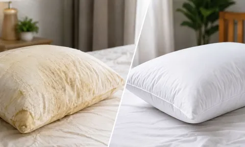 Đừng chỉ giặt vỏ gối: 5 dấu hiệu cho thấy đã đến lúc phải thay gối ngủ để bảo vệ sức khỏe
