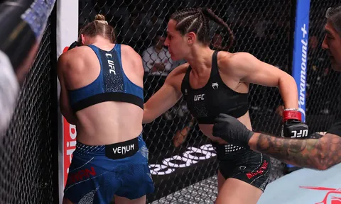 Nina Milosevic hủy diệt Hailey Cowan bằng những đòn đánh cơ thể hiểm hóc tại UFC Belgrade