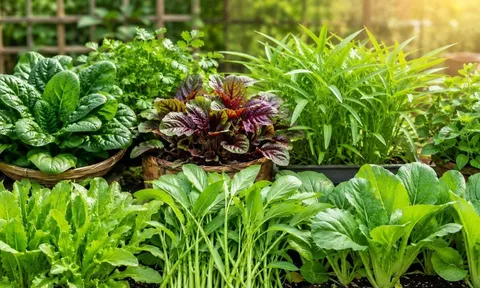 Gợi ý 7 loại rau thích hợp trồng mùa hè: Nắng cũng xanh tốt, rất dễ trồng