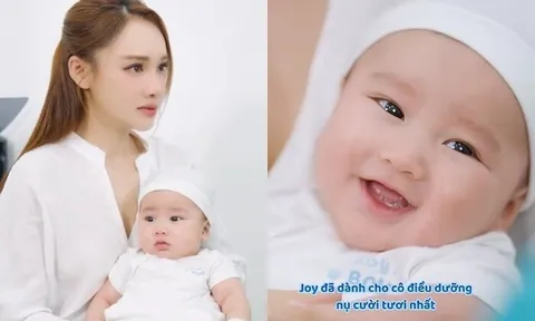 Trường Giang - Nhã Phương lần đầu hé lộ diện mạo con trai út