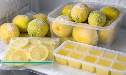 Vì sao nhiều người cho chanh vào cấp đông?