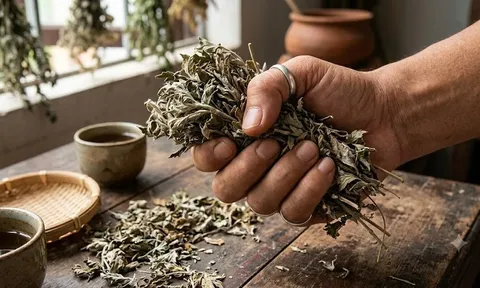 Vò nắm lá này đặt trong phòng, cả đêm không có con muỗi nào, cứ yên tâm mà ngủ