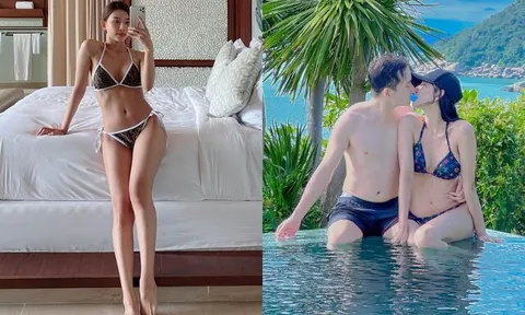 Hot girl mặc váy cưới 500 triệu lấy chàng trai Nghệ An, sinh con gái về dáng đẹp nảy nở, ở biệt thự 3 tầng