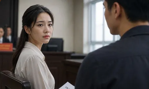 Ra tòa ly hôn lần thứ 3, chồng hỏi tôi: "Em có thấy xấu hổ không?", tôi mỉm cười đáp 2 từ