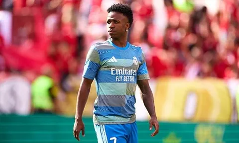 Arsenal rình chớp thời cơ khi Vinicius hét giá với Real
