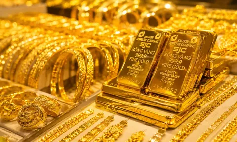 Bảng giá vàng 9999 24K 18K SJC DOJI PNJ hôm nay 4/8/2026