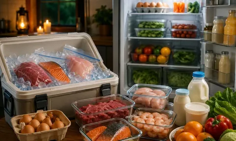 Bỗng dưng mất điện: Nhớ điều này để bảo quản thực phẩm đúng cách