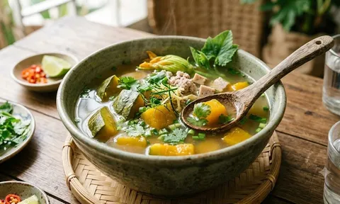 Cách nấu canh bí đỏ thanh mát, bổ dưỡng cho cả nhà