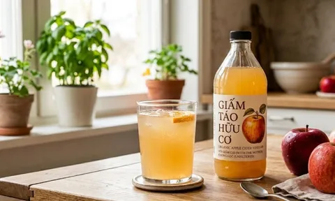Cách uống giấm táo giảm cân, khử mùi hôi cơ thể, không hại dạ dày