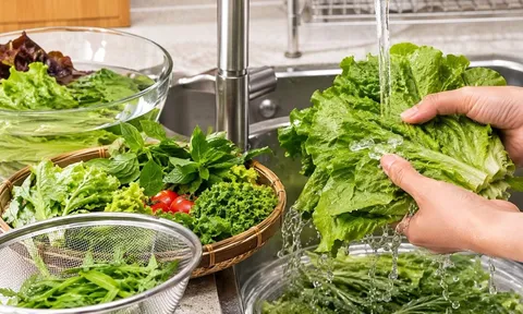 Có nên ngâm rau rồi mới rửa hay rửa luôn?