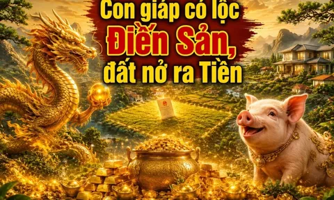 Có Lộc Điền Sản, 4 con giáp đất nở ra Tiền, ở lâu càng vượng