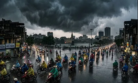 Thời tiết hôm nay 4/8: Bắc Bộ mưa lớn, Hà Nội có mưa rào và dông, Nam Bộ ngày nắng