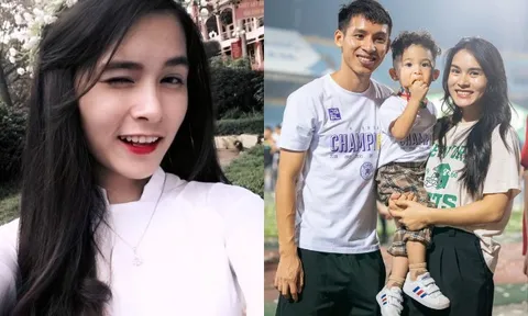 Hot girl người Tày xinh như hoa, khiến chàng cầu thủ Việt quyết tâm theo đuổi, về sinh 2 con được thưởng biệt thự 4 tầng