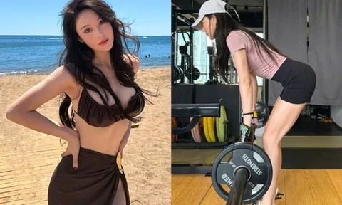 Mỹ nhân đi show thực tế lấy luôn chàng quân nhân huấn luyện, bí mật sinh con giờ mặc bikini khoe dáng đẹp nảy nở