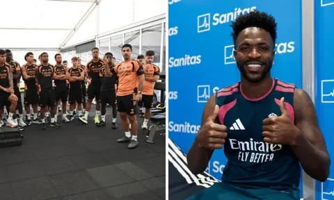 Dàn sao Arsenal nóng lòng chờ thương vụ bom tấn Vinicius