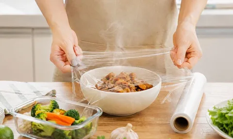Có nên bọc màng bọc thực phẩm khi thức ăn còn nóng?