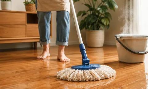Có nên lau nhà bằng nước nóng? Không phải sàn nào cũng phù hợp, dùng sai dễ "phản tác dụng"