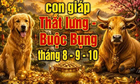 3 con giáp Thắt Lưng Buộc Bụng, cẩn thận mất Tiền tháng 8,9,10
