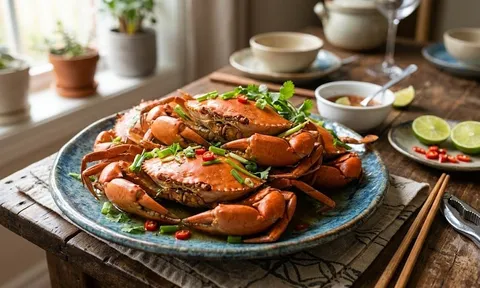 Nên mua cua đực hay cua cái, ăn tháng nào béo và nhiều gạch nhất?