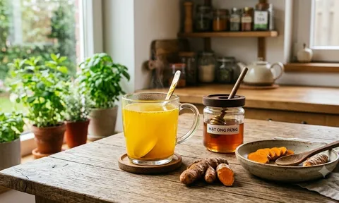 Nhiều người đau dạ dày vẫn uống nghệ pha mật ong lúc đói mỗi sáng, chuyên gia cảnh báo: Không phải ai cũng nên