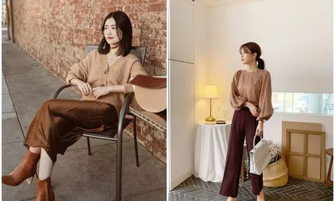 Quần ống suông màu nâu – Món đồ giúp phong cách thanh lịch và sang trọng mà không bao giờ lỗi mốt